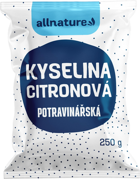 Allnature Kyselina citronová 250 g
