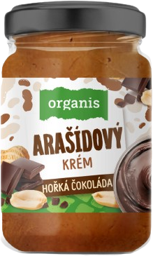 Organis Arašídový krém s hořkou čokoládou 920 g
