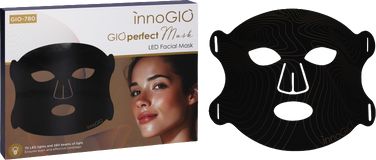 InnoGIO GIOperfect silikonová ošetřující LED maska na obličej GIO-780