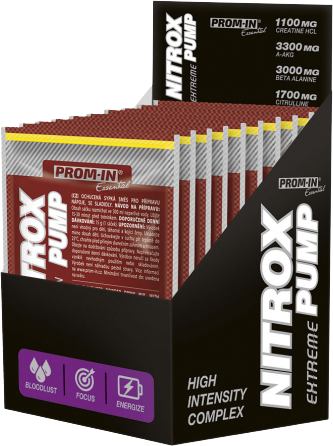 Prom-In Essential Nitrox Pump cola s citronem 10 x 15 g