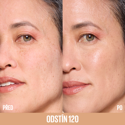 Maybelline Lifter Foundation 120, rozjasňující make-up Plump & Glow 30 ml
