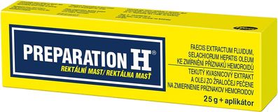 Preparation H, rektální mast pro léčbu hemoroidů 25 g