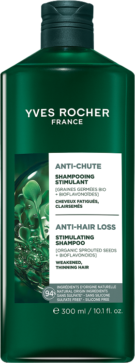 Yves Rocher Šampon na podporu růstu vlasů 300 ml