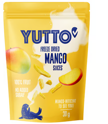 Yutto Mango sušené mrazem 30 g