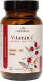 Herbyway Vitamin C s extraktem šípku 1 000 mg, 60 kapslí