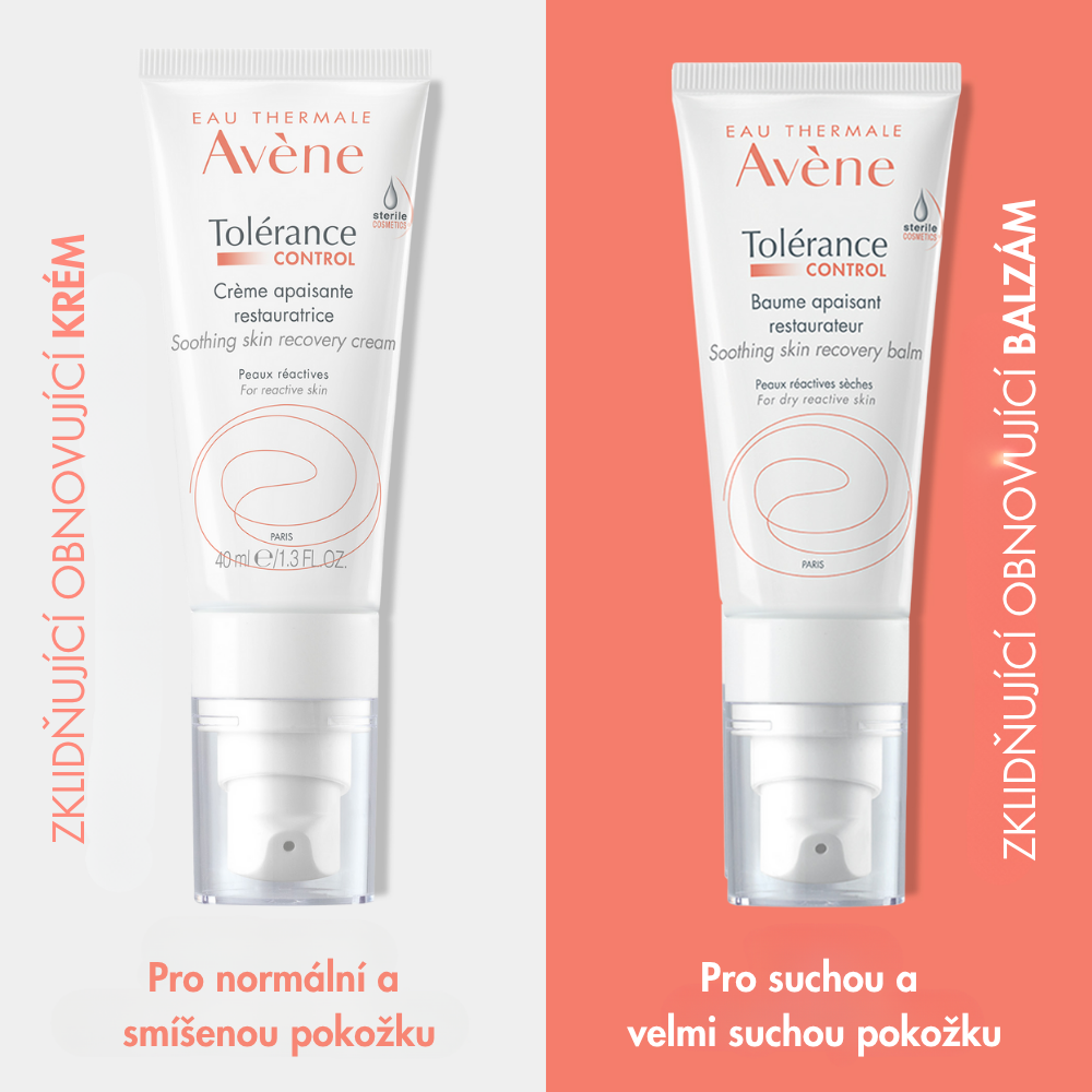 Avène Tolérance Control Zklidňující obnovující krém 40 ml