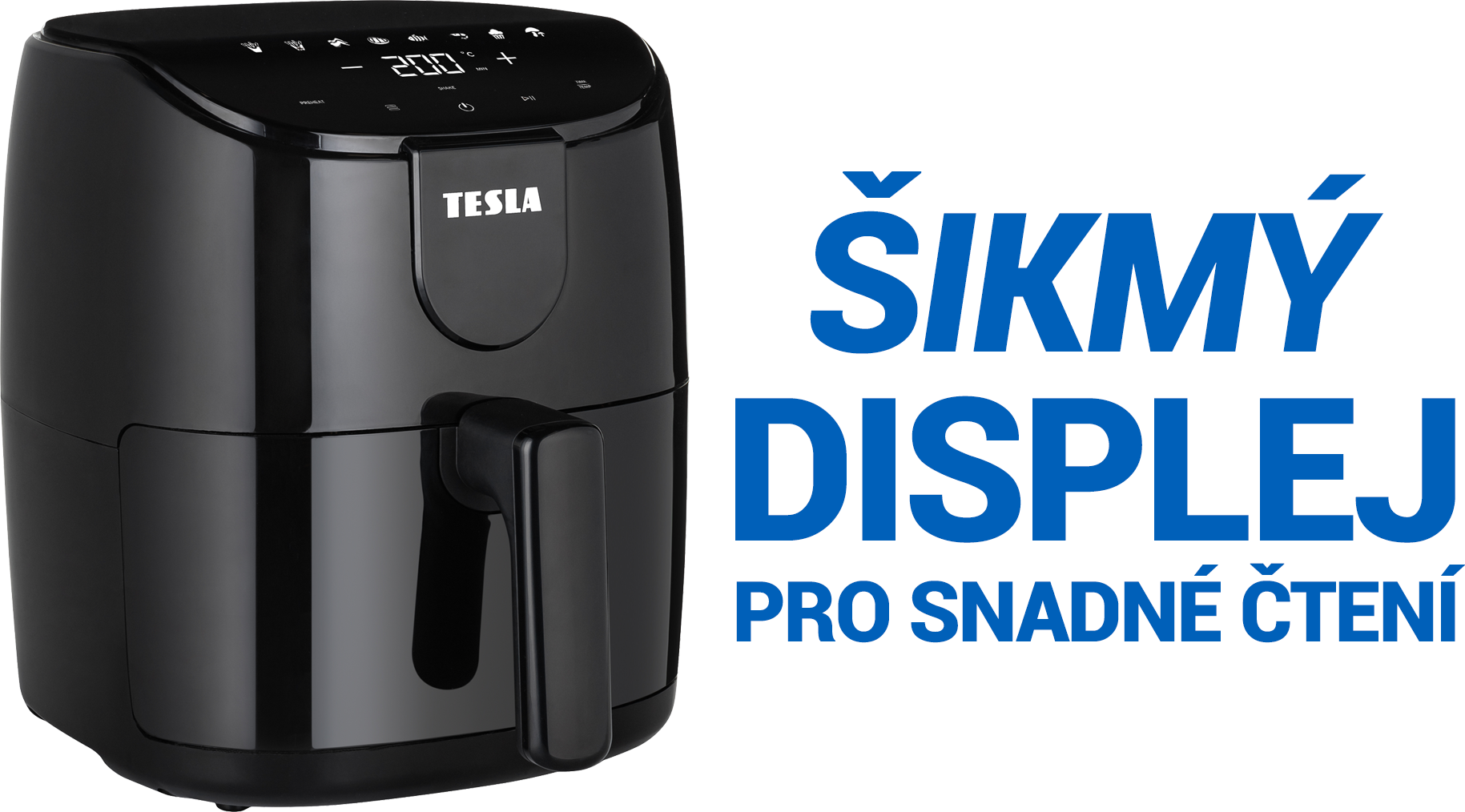 Tesla AirCook Q40 - multifunkční digitální horkovzdušná fritéza