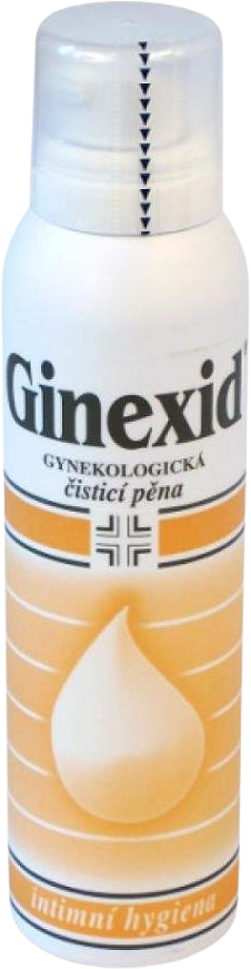 Ginexid Gynekologická čisticí pěna 150 ml