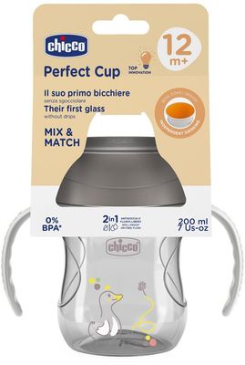 Chicco Hrneček 360 Perfect X s držadly grey, 12m+ 200 ml