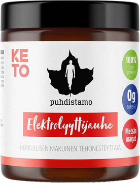Puhdistamo Electrolyte Powder Red berries 120 g