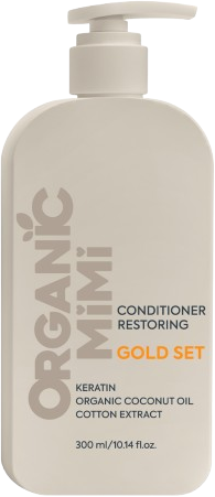 Organic Mimi Gold Set Regenerační kondicionér na vlasy 300 ml