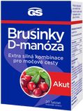 Cemio GS Brusinky & D-manóza Akut 20 tablet