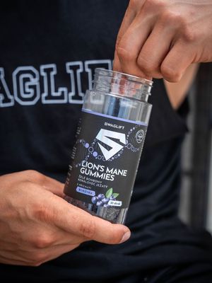 Swaglift Lion´s mane gummies s příchutí borůvky 60 ks
