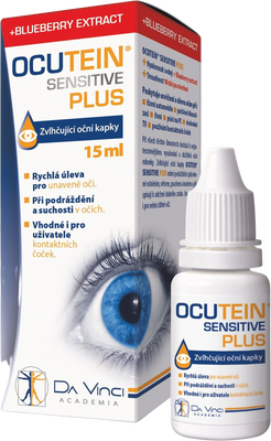 Ocutein Sensitive Plus Oční kapky 15 ml