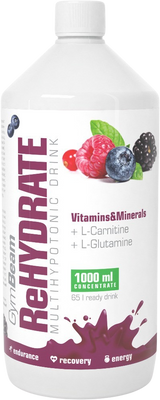 GymBeam ReHydrate lesní ovoce 1000 ml