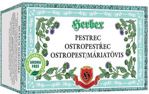 Herbex Ostropestřec mariánský sáčky 20 ks