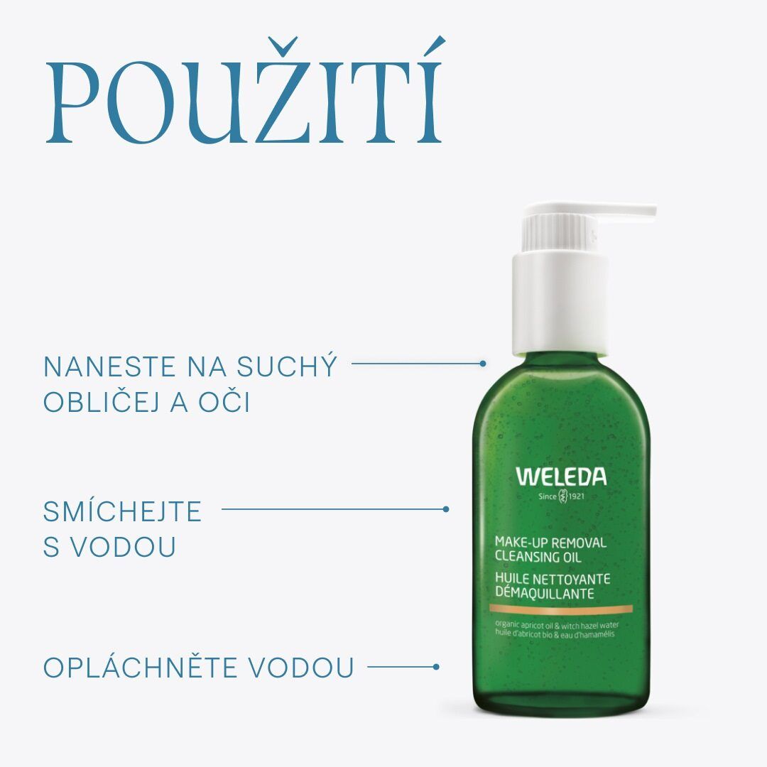 Weleda Čisticí a odličovací olej 150 ml