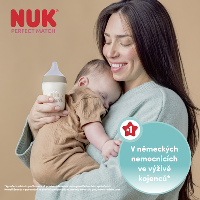 Nuk Savička Perfect Match vel. FLOW (6+m), 2 ks