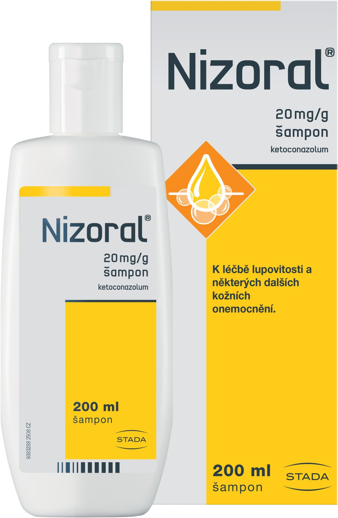 Nizoral 20mg/g sat., 200 ml