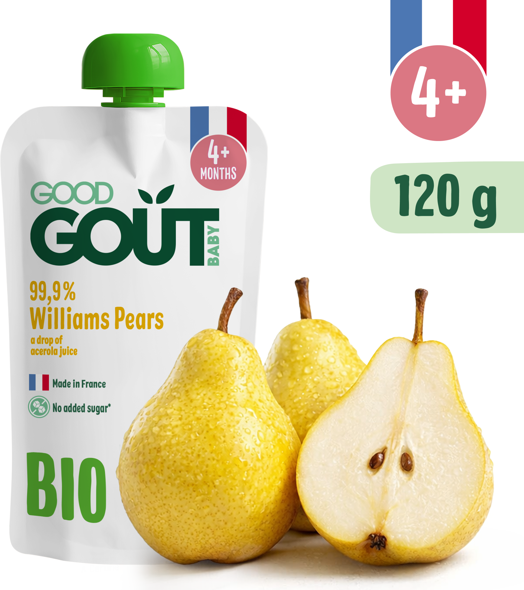 Good Goût BIO Hruška Williams 120 g