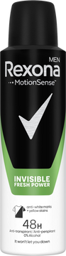 Rexona Men Invisible Fresh & Power Antiperspirant sprej 150 ml