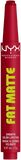 NYX Professional Makeup Fat Matte Smooth Click Lipstick Scarlet Snuggles 8 ml