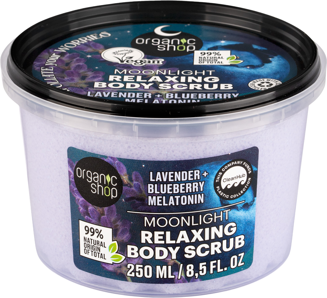 Organic Shop Sleeping Tělový peeling Exfoliate Your Worries 250 ml