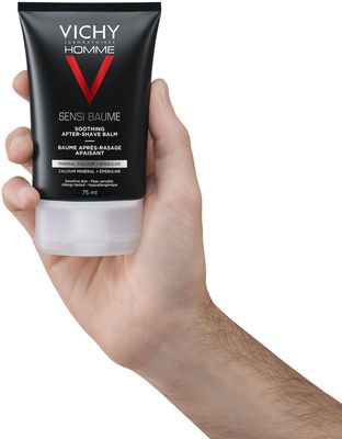 Vichy Homme Sensi Baume Mineral Zklidňující balzám po holení 75 ml