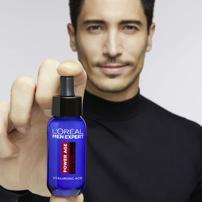 L'Oréal Paris Men Expert Power Age Multifunkční sérum s kyselinou hyaluronovou, 30 ml