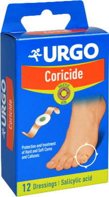 Urgo Coricide Náplast na kuří oka 12 ks