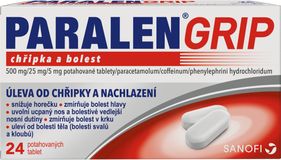Paralen Grip Chřipka a bolest 24 tablet