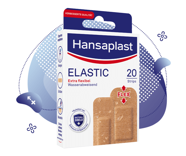 Hansaplast ELASTIC Extra flexible náplasť 20 ks