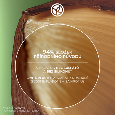 Yves Rocher Haircare Botanical Solutions, Zjemňující šampon 600 ml