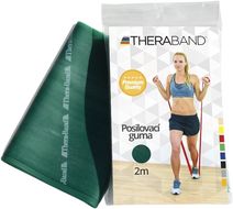 Theraband Posilovací guma, zelená, silná, 2 m