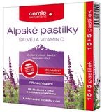 Cemio Alpské pastilky Šalvěj a Vitamin C 20 pastilek