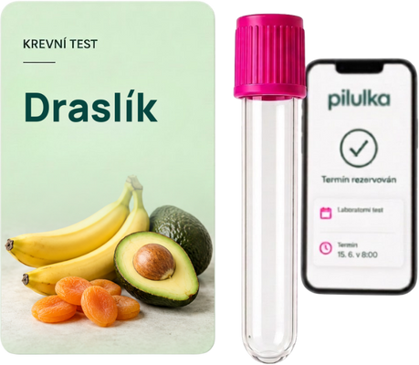 Unilabs Krevní test na draslík (Kalium, K)
