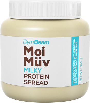 GymBeam Proteinela bílá čokoláda 400 g