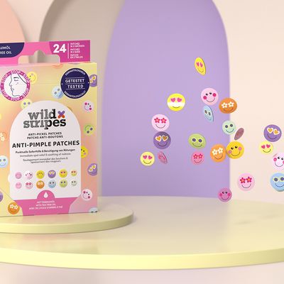 Wild Stripes Anti-Pimple Patches Smile Prevent náplasti na pupínky 24 ks