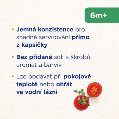 Sunar příkrm špagety s boloňskou omáčkou 6m+ 120 g