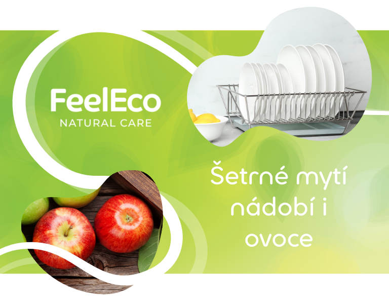 Feel Eco Prostředek na nádobí Malina 1 l 