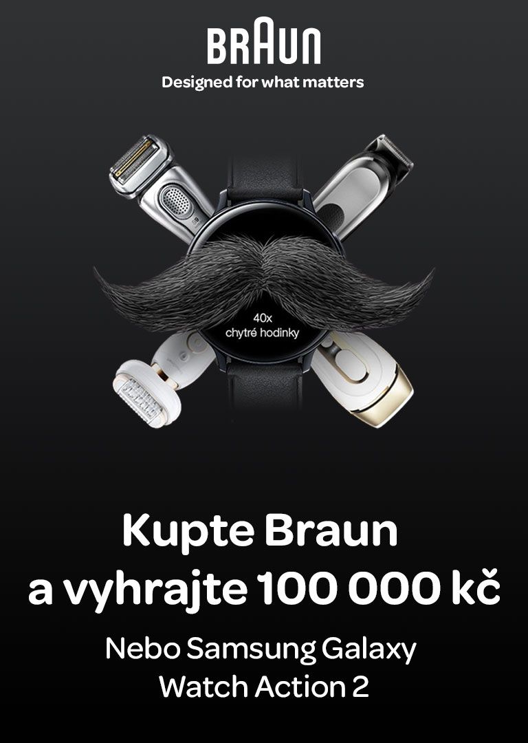 Braun, Movember, soutěž, vyhraj 100 000