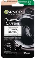 Garnier Skin Naturals oční maska s aktivním uhlím pro osvěžení očního okolí, 5 g