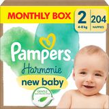 Pampers Harmonie Baby vel.2 - Měsíční balení 204 ks