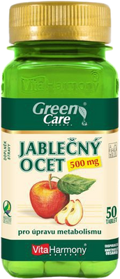 VitaHarmony Jablečný ocet 500mg 50 tablet