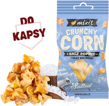 Mixit Crunchy corn do kapsy - Mořská sůl 40 g