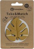 Petite&Mars Kousátko silikonové Intense Ochre 0m+