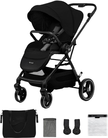 Kinderkraft Select Kočárek sportovní Yoxi Pure Black