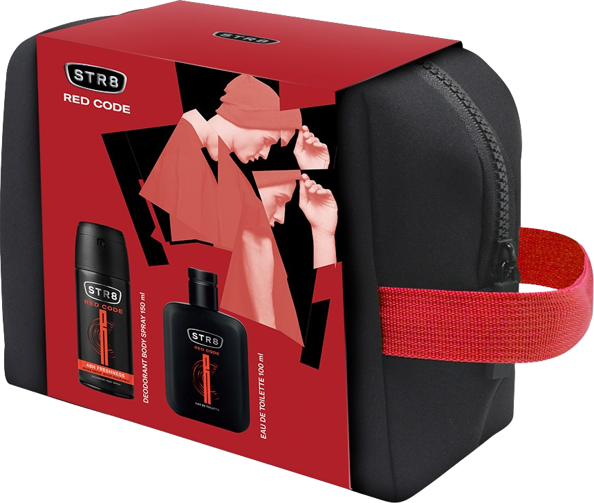 STR8 Red Code dárková sada (deodorant a toaletní voda)