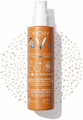 Vichy Capital Soleil Fluidní Sprej vhodný i pro citlivou dětskou pokožku SPF50+ 200 ml