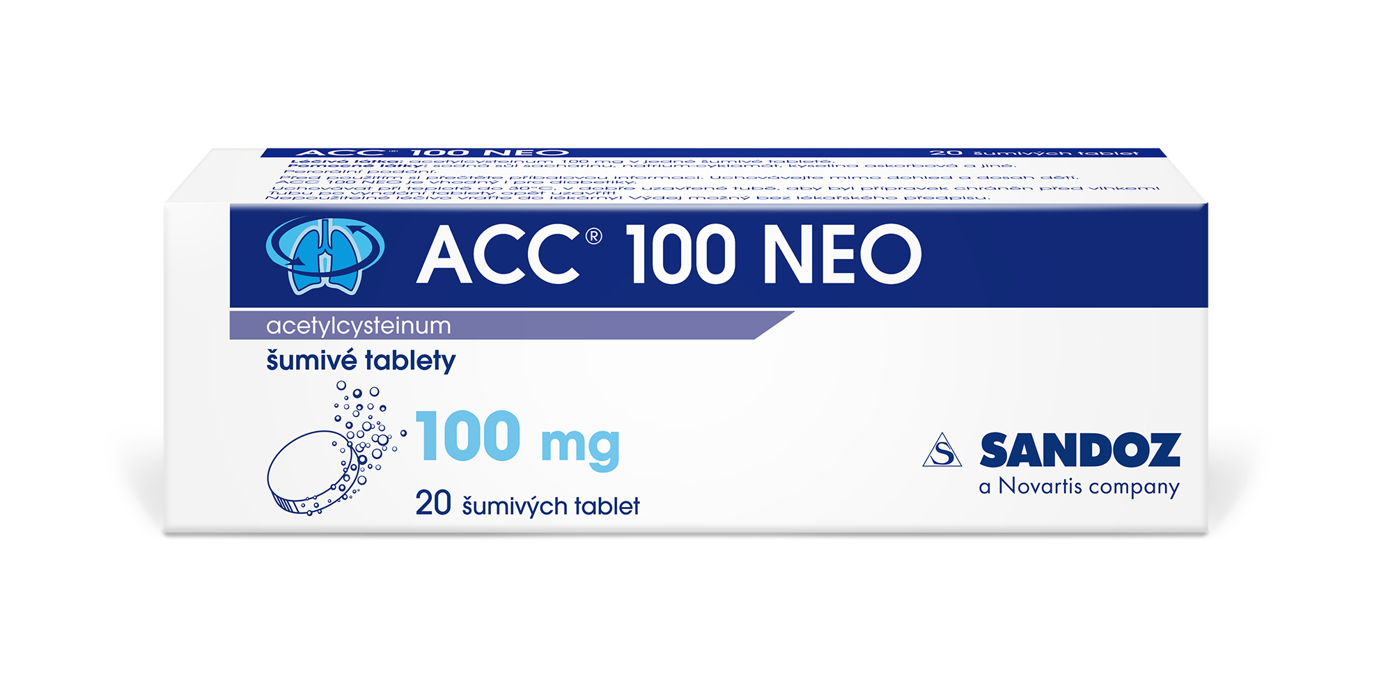  ACC® 100 NEO 100 mg 20 tablet